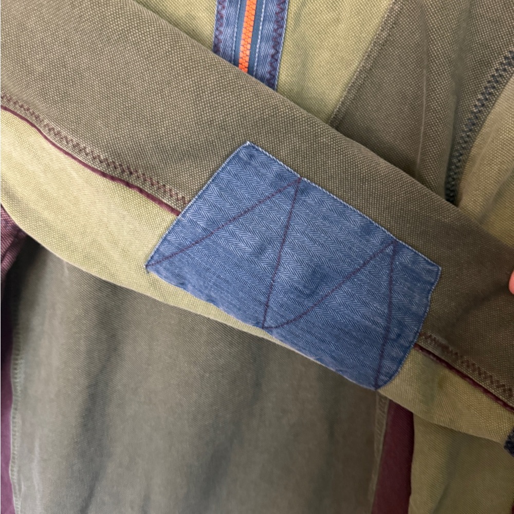 Arlie Top Multicolor Patchwork Pullover - image 2